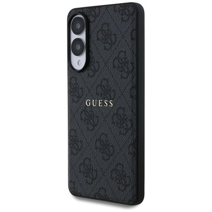 Guess 4G Ring Classic Logo MagSafe Case for Samsung Galaxy S25 Edge - Black_1