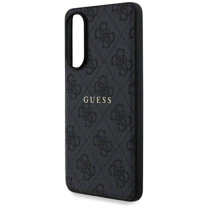 Guess 4G Ring Classic Logo MagSafe Case for Samsung Galaxy S25 Edge - Black_5