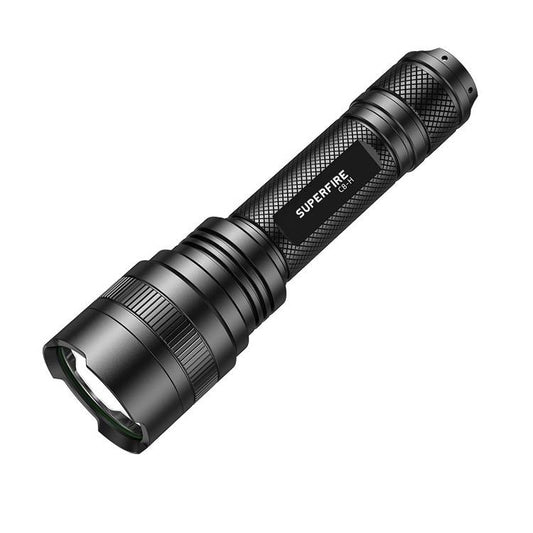 Flashlight Superfire C8-H, 1200lm, USB_0