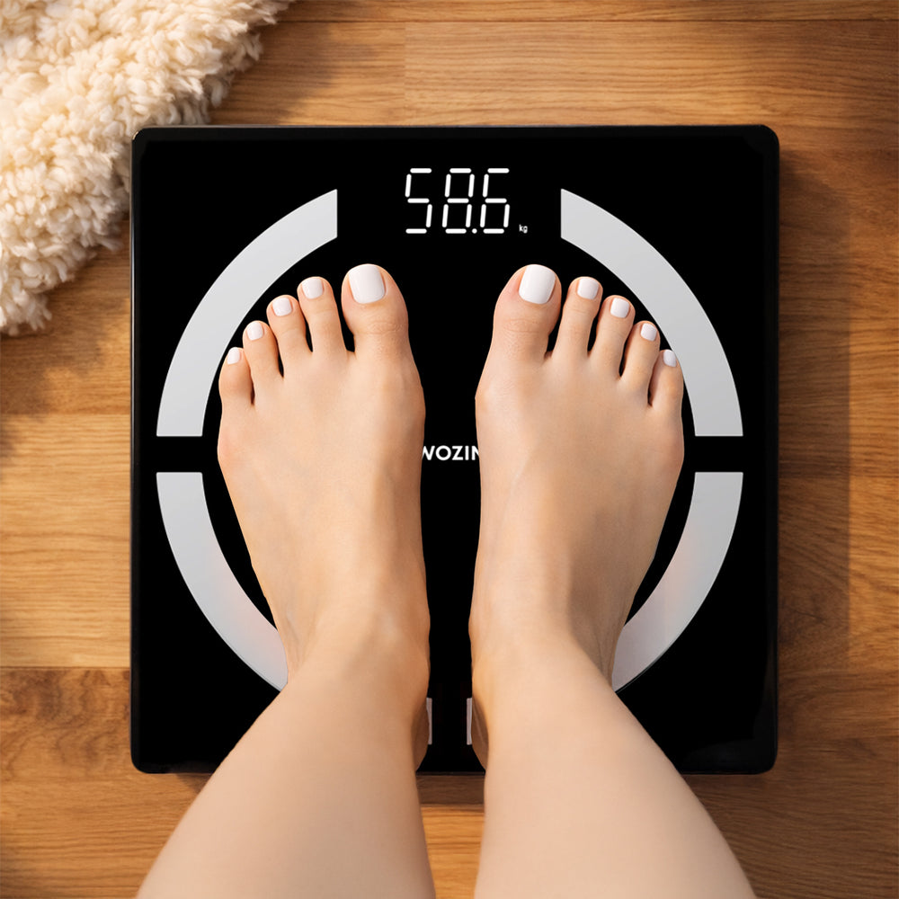 Wozinsky WIWL-30 Smart Bluetooth Bathroom Scale - Black_4