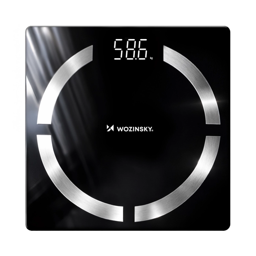 Wozinsky WIWL-30 Smart Bluetooth Bathroom Scale - Black_5