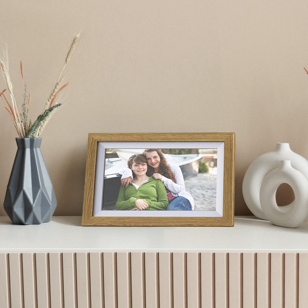 Wozinsky WRC-32 10.1" Digital Photo Frame with Frameo 32GB App - Light Brown_6