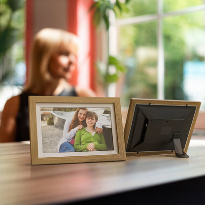 Wozinsky WRC-32 10.1" Digital Photo Frame with Frameo 32GB App - Light Brown_5