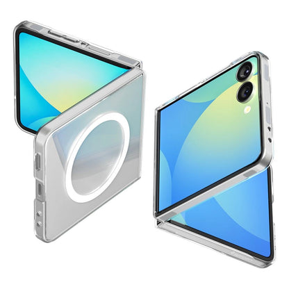 Spigen AirSkin Mag MagSafe Case for Samsung Galaxy Z Flip 7 - Clear and White_0