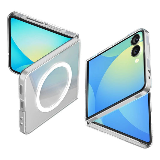 Spigen AirSkin Mag MagSafe Case for Samsung Galaxy Z Flip 7 - Clear and White_0