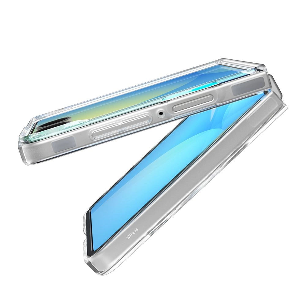 Spigen AirSkin Mag MagSafe Case for Samsung Galaxy Z Flip 7 - Clear and White_4