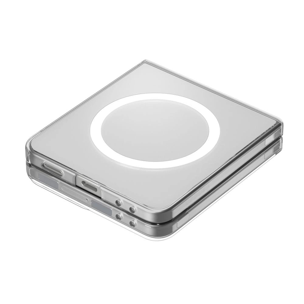 Spigen AirSkin Mag MagSafe Case for Samsung Galaxy Z Flip 7 - Clear and White_6