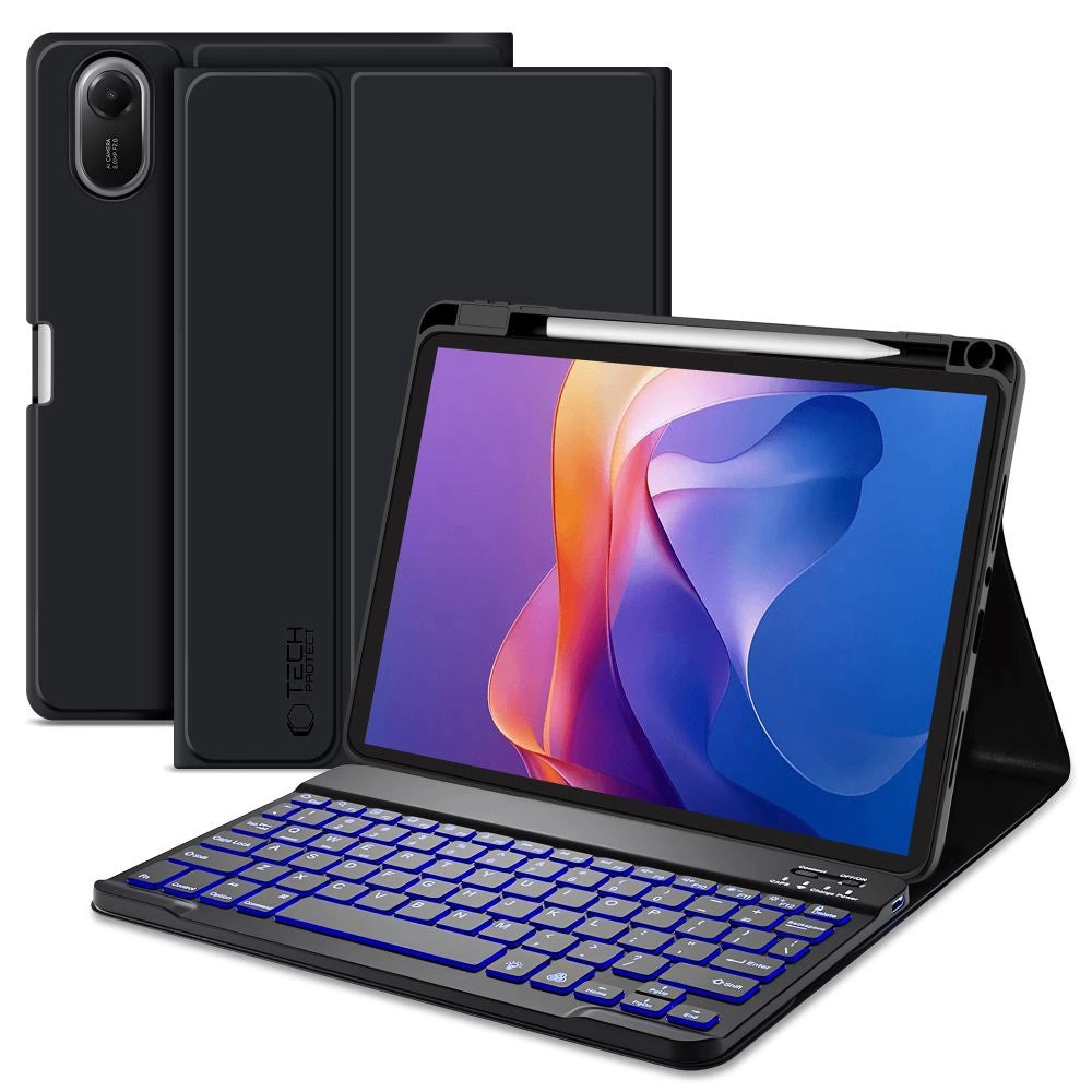 Tech-Protect SC Pen Case for Xiaomi Redmi Pad 2 11.0 with Keyboard - Black_0