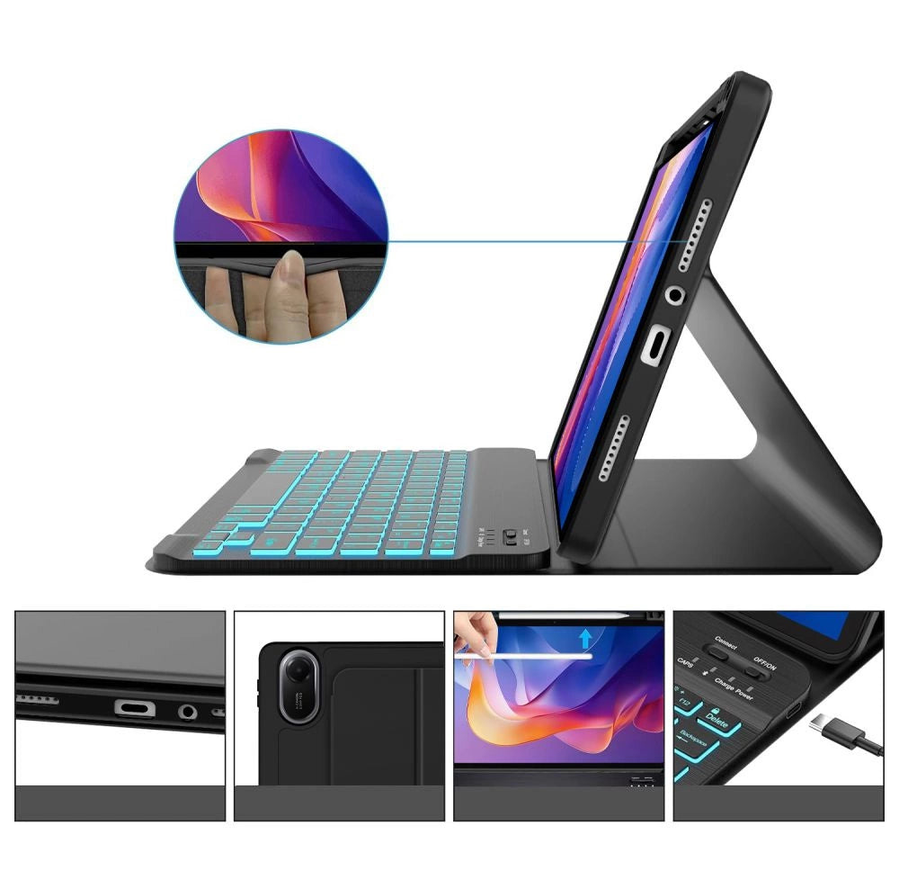 Tech-Protect SC Pen Case for Xiaomi Redmi Pad 2 11.0 with Keyboard - Black_4
