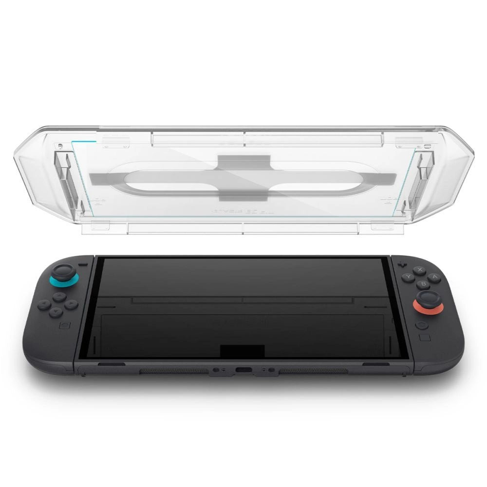 Spigen Glas.Tr ”EZ FIT” Tempered Glass 2-pack for Nintendo Switch 2 - Transparent_4