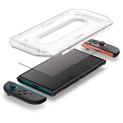 Spigen Glas.Tr ”EZ FIT” Tempered Glass 2-pack for Nintendo Switch 2 - Transparent_5