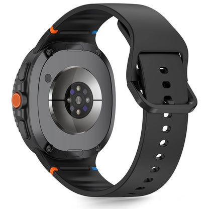 Tech-Protect Silicone Strap for Samsung Galaxy Watch 40/44/46 mm - Black_1
