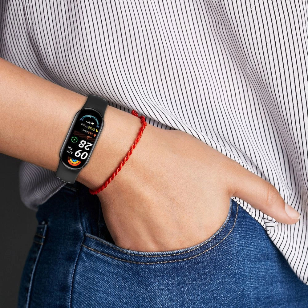 Tech-Protect IconBand Air Strap for Xiaomi Smart Band 8 / 9 / 10 / NFC - Black and Red_2