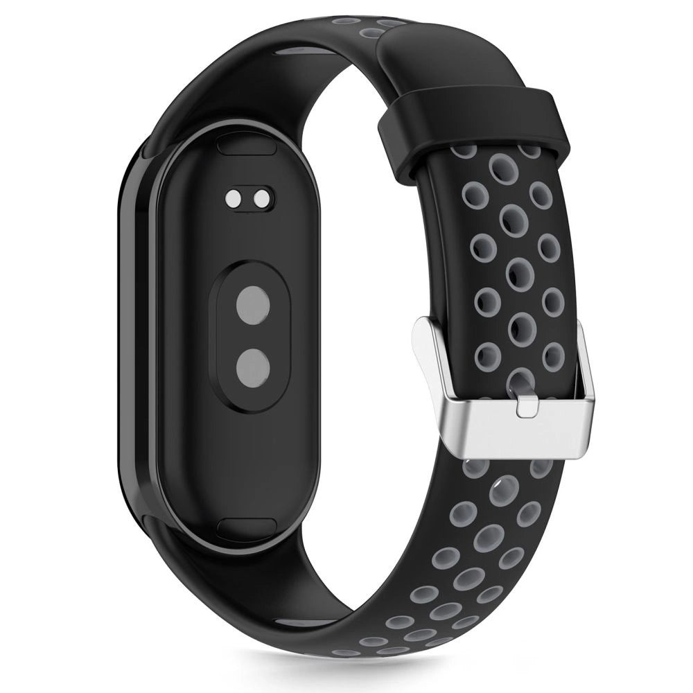 Tech-Protect IconBand Air Strap for Xiaomi Smart Band 8 / 9 / 10 / NFC - Black and Gray_1