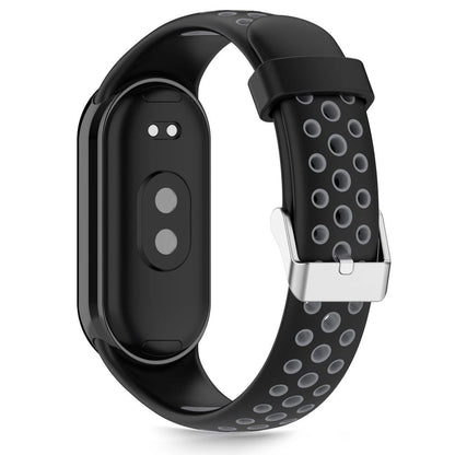 Tech-Protect IconBand Air Strap for Xiaomi Smart Band 8 / 9 / 10 / NFC - Black and Gray_1