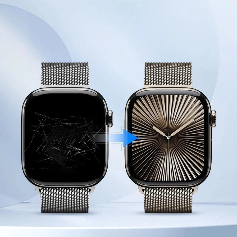 Tech-Protect Gydro Flex+ hydrogel film 2-pack for Xiaomi Smart Band 8 / 9 / 10 / NFC - transparent_2