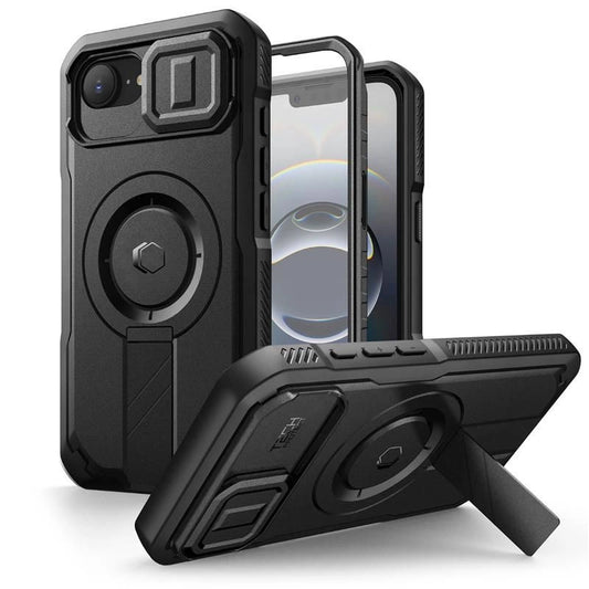 Tech-Protect Kevlar Magsafe Case for iPhone 16e - Black_0