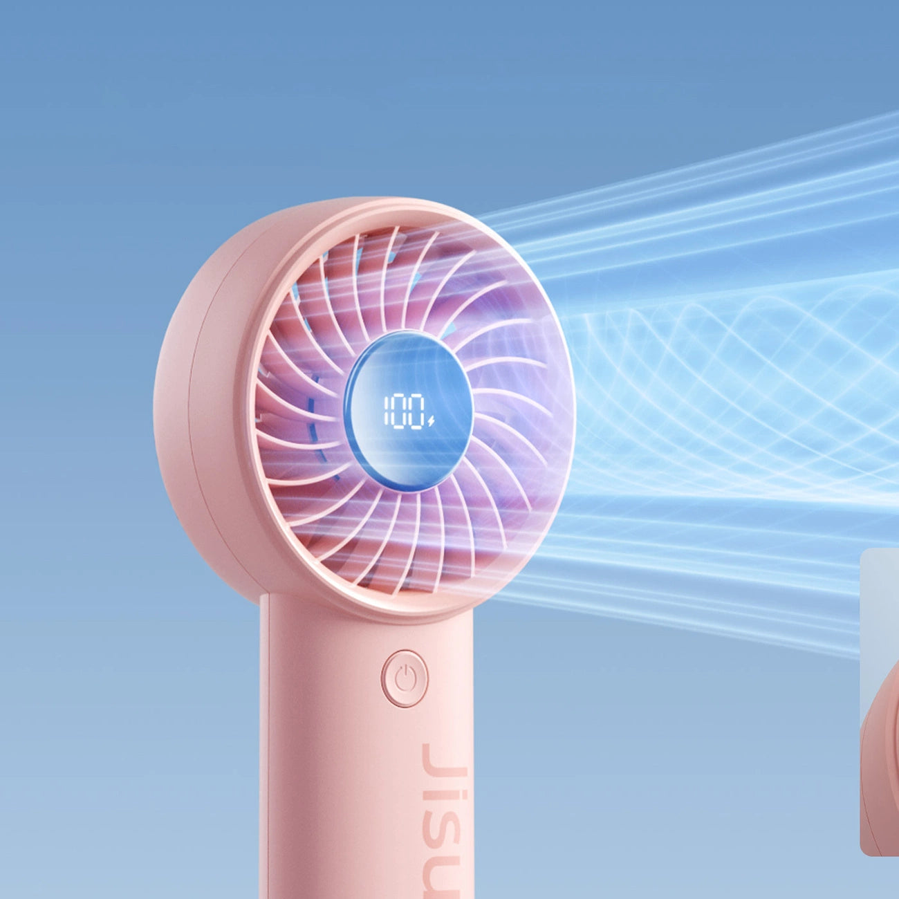 Jisulife Handheld Fan Life4 3600mAh Portable USB Fan - Pink_12