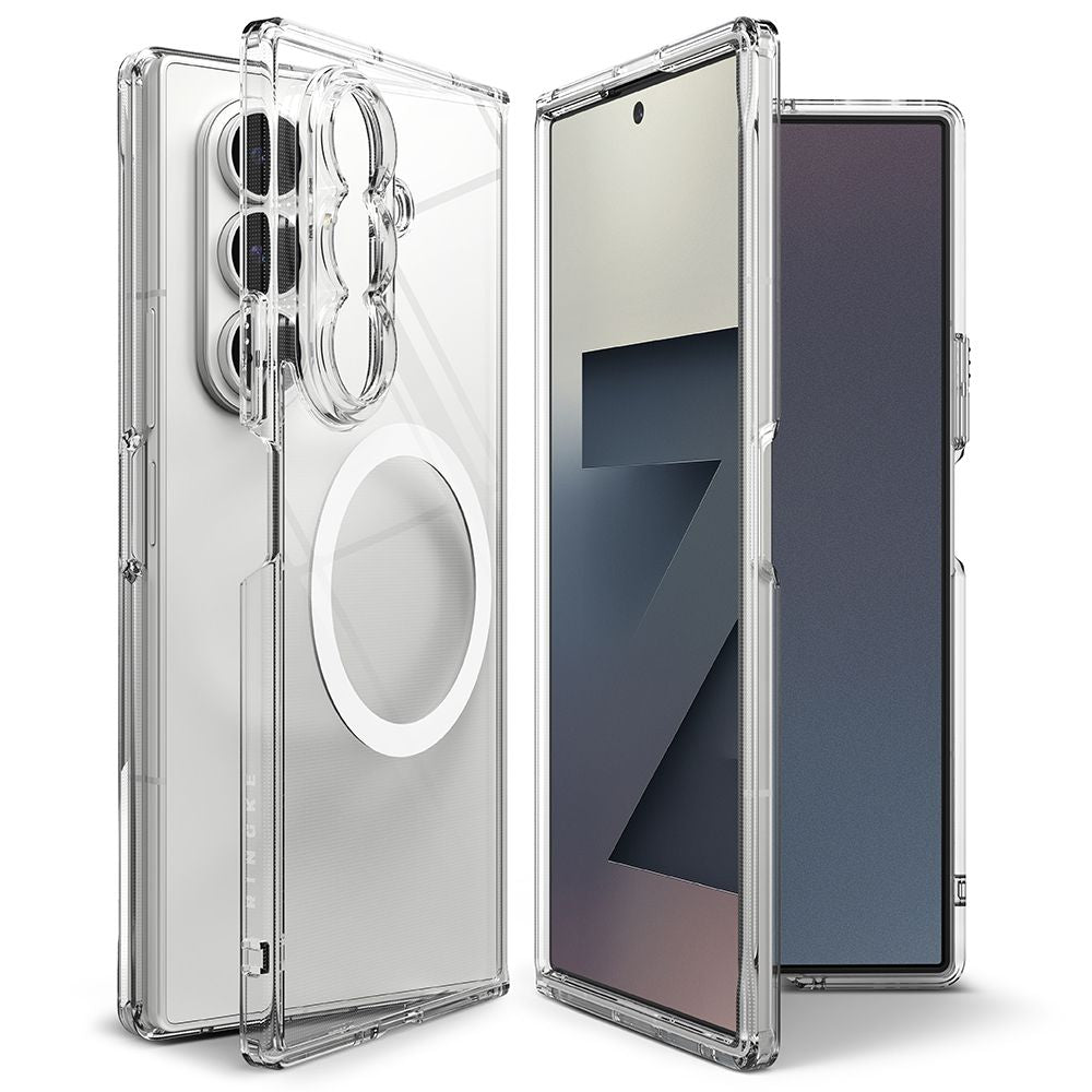 Ringke Fusion Magnetic MagSafe Case for Samsung Galaxy Z Fold 7 - Clear_0