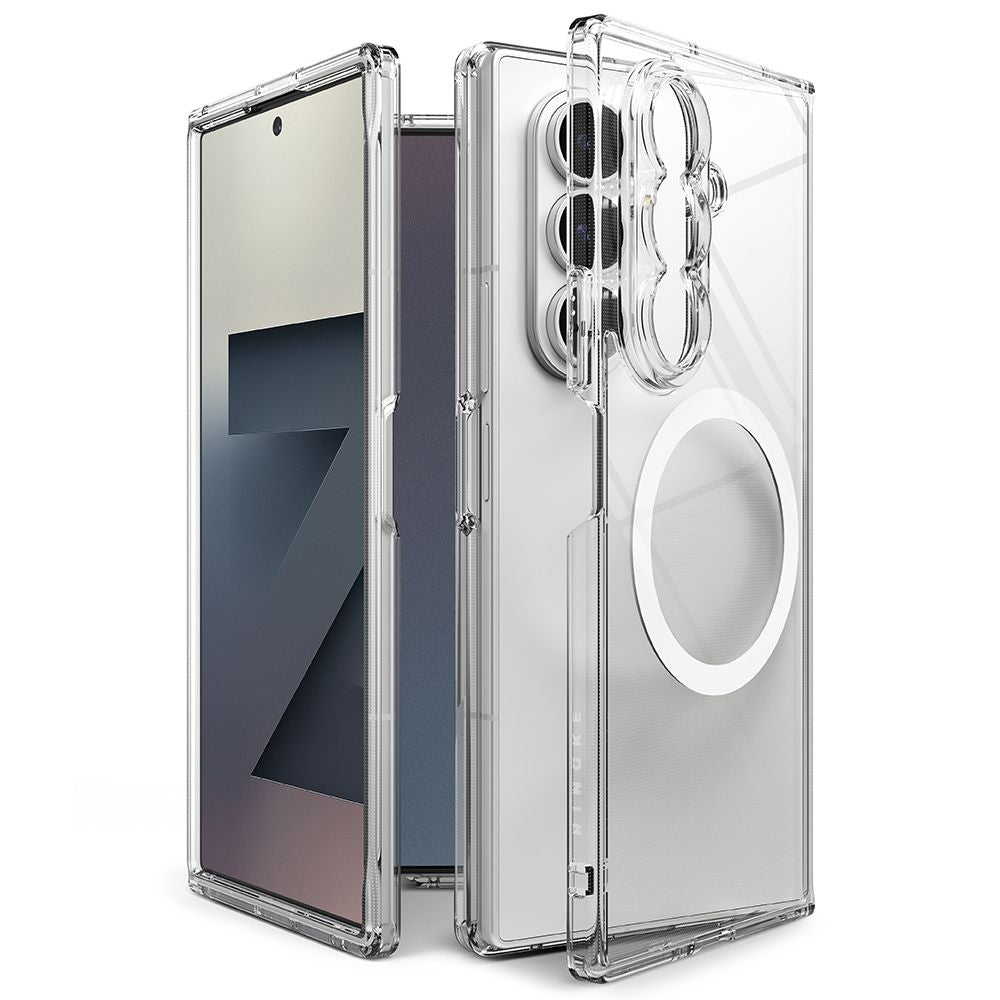 Ringke Fusion Magnetic MagSafe Case for Samsung Galaxy Z Fold 7 - Clear_2