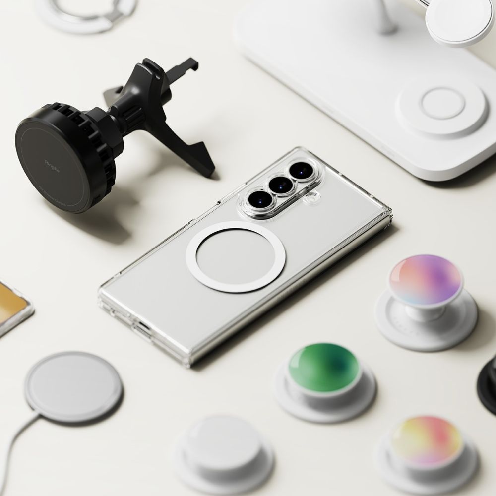 Ringke Fusion Magnetic MagSafe Case for Samsung Galaxy Z Fold 7 - Clear_7