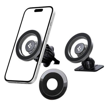 Spigen MFT13 MagSafe Car Holder for Cockpit or Air Vent - Silver_0