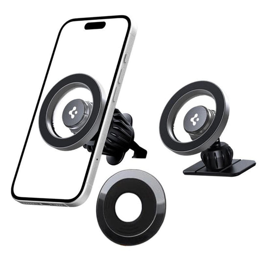 Spigen MFT13 MagSafe Car Holder for Cockpit or Air Vent - Silver_0