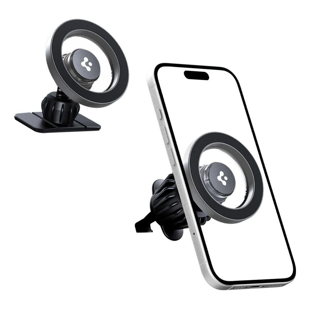 Spigen MFT13 MagSafe Car Holder for Cockpit or Air Vent - Silver_2