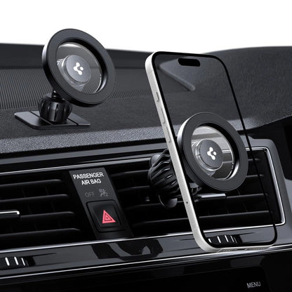 Spigen MFT13 MagSafe Car Holder for Cockpit or Air Vent - Black_4