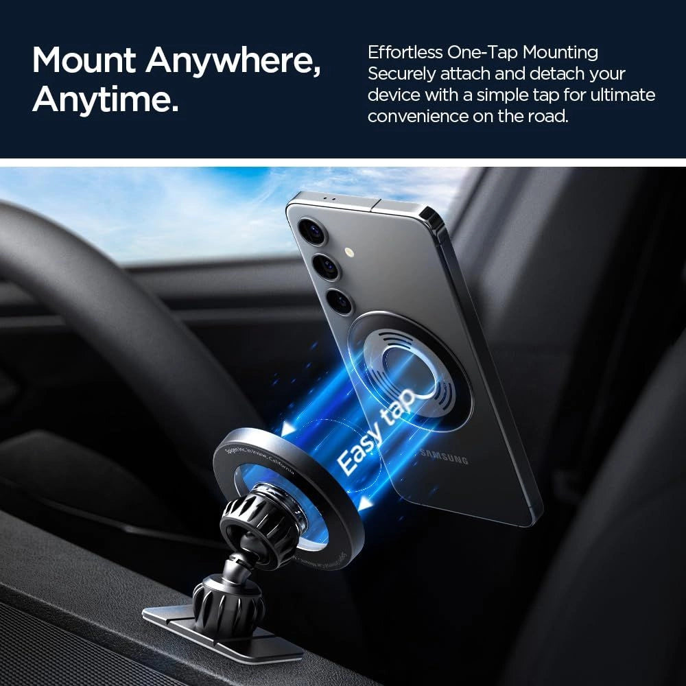 Spigen MFT13 MagSafe Car Holder for Cockpit or Air Vent - Black_7