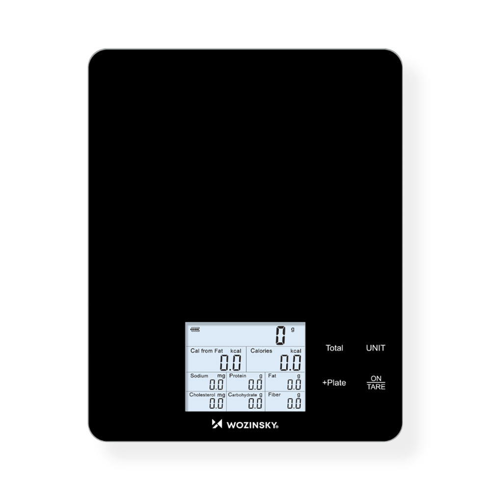 Wozinsky WIK-10 Smart Kitchen Scale with Digital Display, Bluetooth App - Black_2