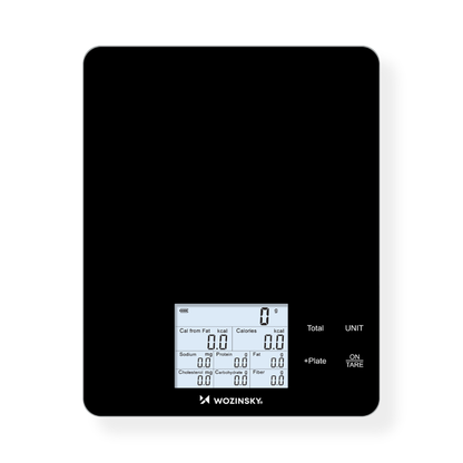 Wozinsky WIK-10 Smart Kitchen Scale with Digital Display, Bluetooth App - Black_2