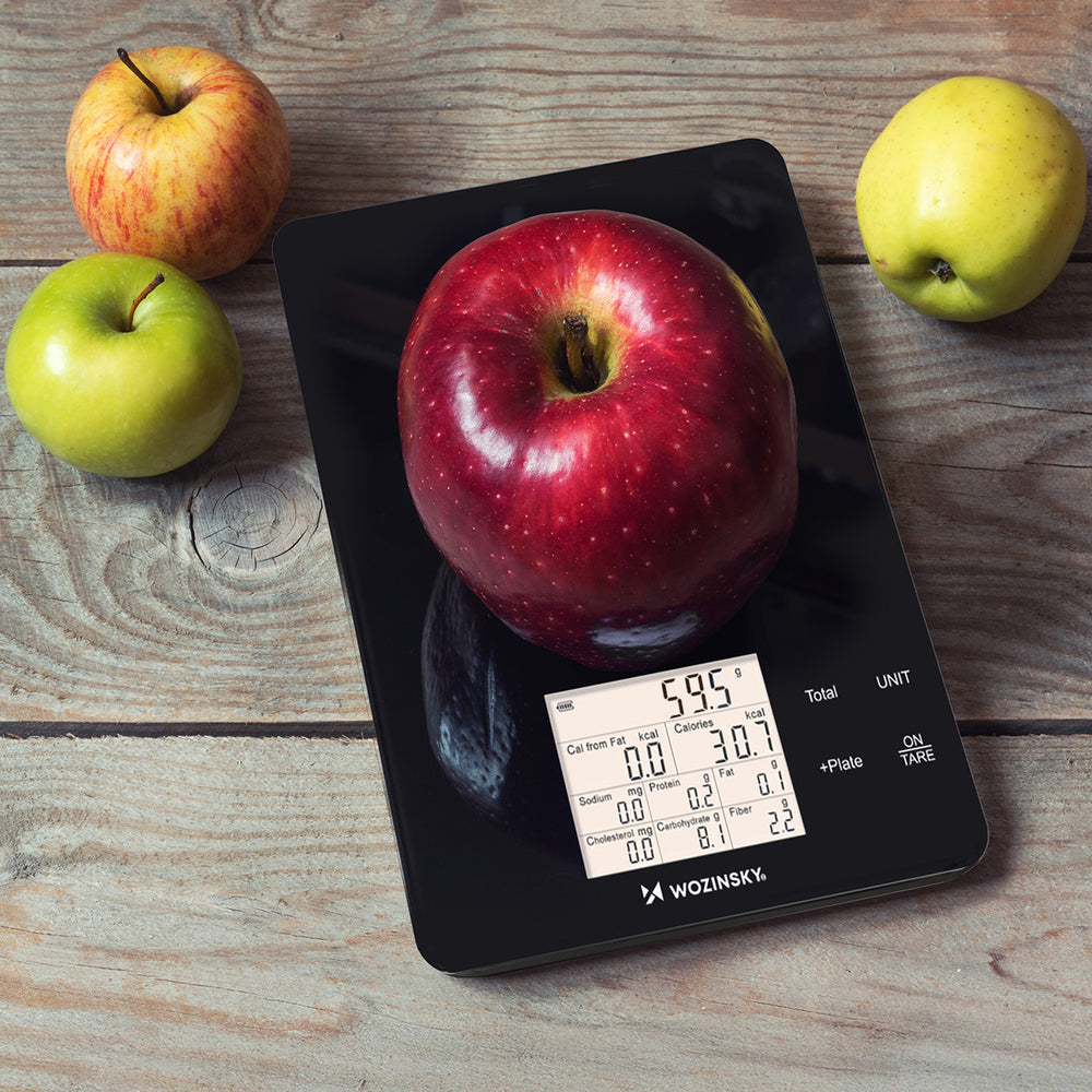 Wozinsky WIK-10 Smart Kitchen Scale with Digital Display, Bluetooth App - Black_6
