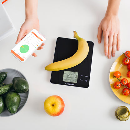 Wozinsky WIK-10 Smart Kitchen Scale with Digital Display, Bluetooth App - Black_5
