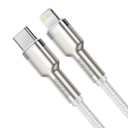 USB-C cable for Lightning Baseus Cafule, PD, 20W, 2m (white)_2