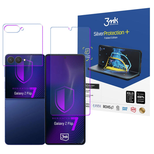 3mk SilverProtection+ Folded Edition protective film for Samsung Galaxy Z Flip 7_0