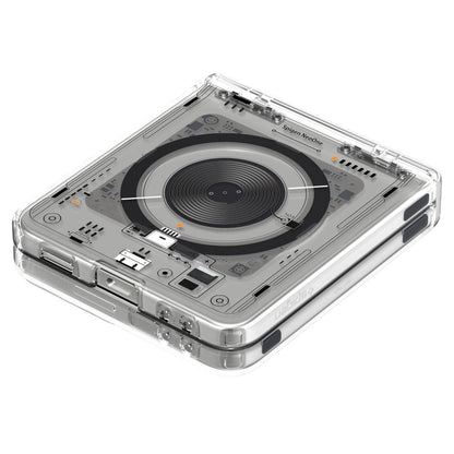 Spigen Ultra Hybrid Pro MagSafe Case for Samsung Galaxy Z Flip 7 Zero One - Transparent_9