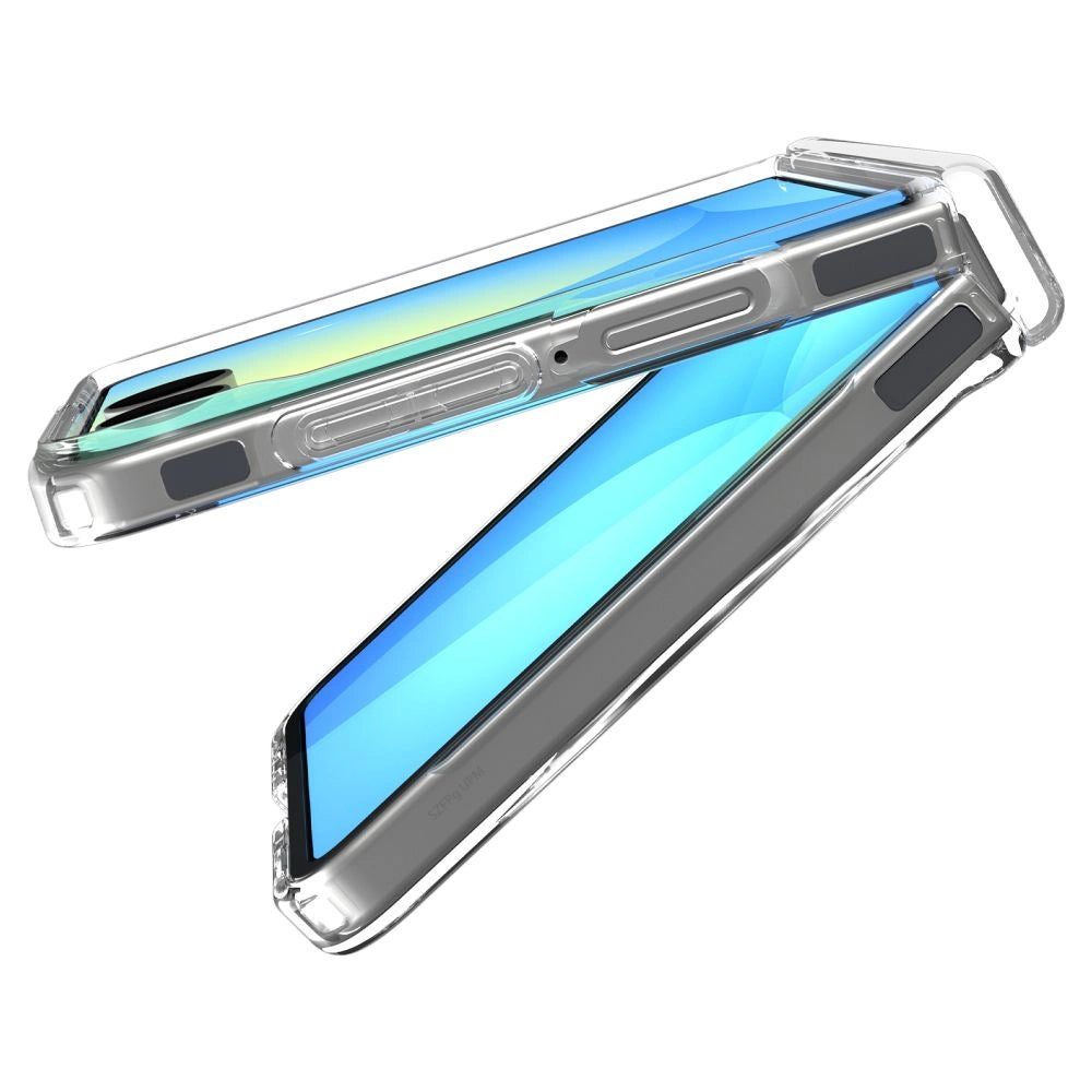 Spigen Ultra Hybrid Pro MagSafe Case for Samsung Galaxy Z Flip 7 Zero One - Transparent_13