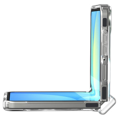 Spigen Ultra Hybrid Pro MagSafe Case for Samsung Galaxy Z Flip 7 Zero One - Transparent_16