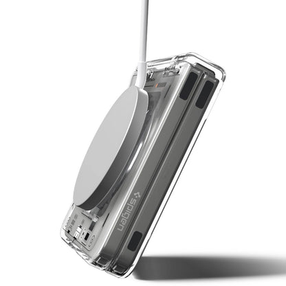 Spigen Ultra Hybrid Pro MagSafe Case for Samsung Galaxy Z Flip 7 Zero One - Transparent_18