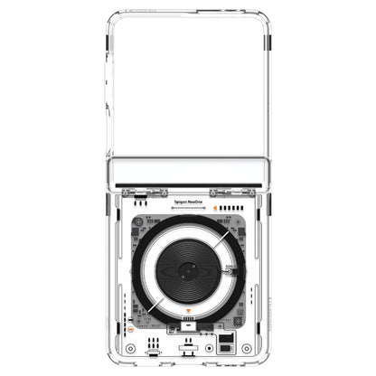 Spigen Ultra Hybrid Pro MagSafe Case for Samsung Galaxy Z Flip 7 Zero One - Transparent_5