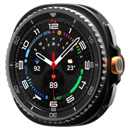 Spigen Rugged Armor Case for Samsung Galaxy Watch 8 Classic 46mm - Matte Black_8