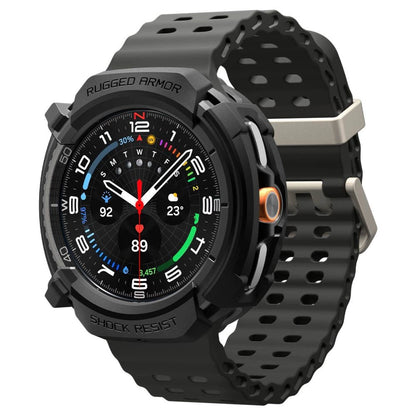 Spigen Rugged Armor Case for Samsung Galaxy Watch 8 Classic 46mm - Matte Black_1