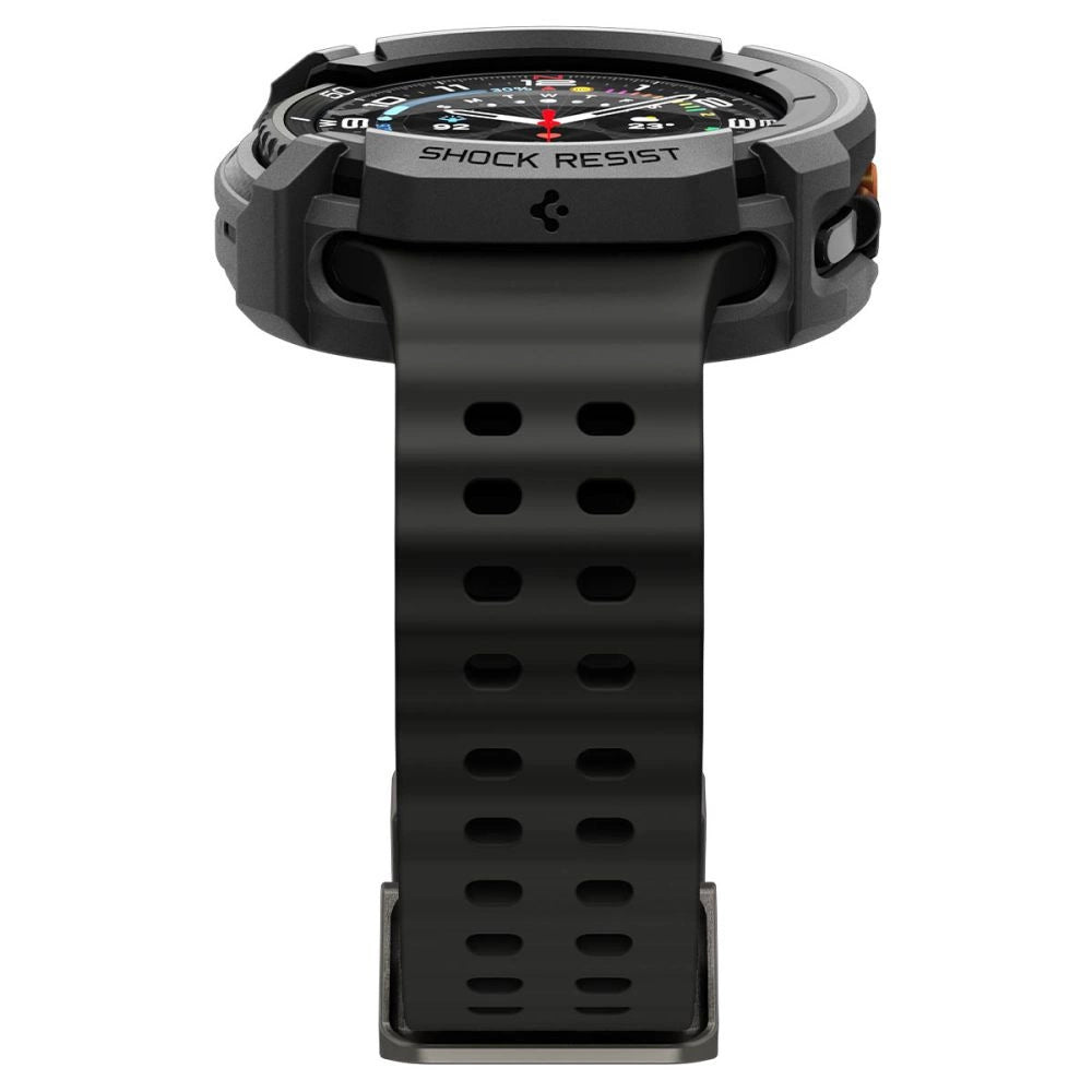 Spigen Rugged Armor Case for Samsung Galaxy Watch 8 Classic 46mm - Matte Black_5