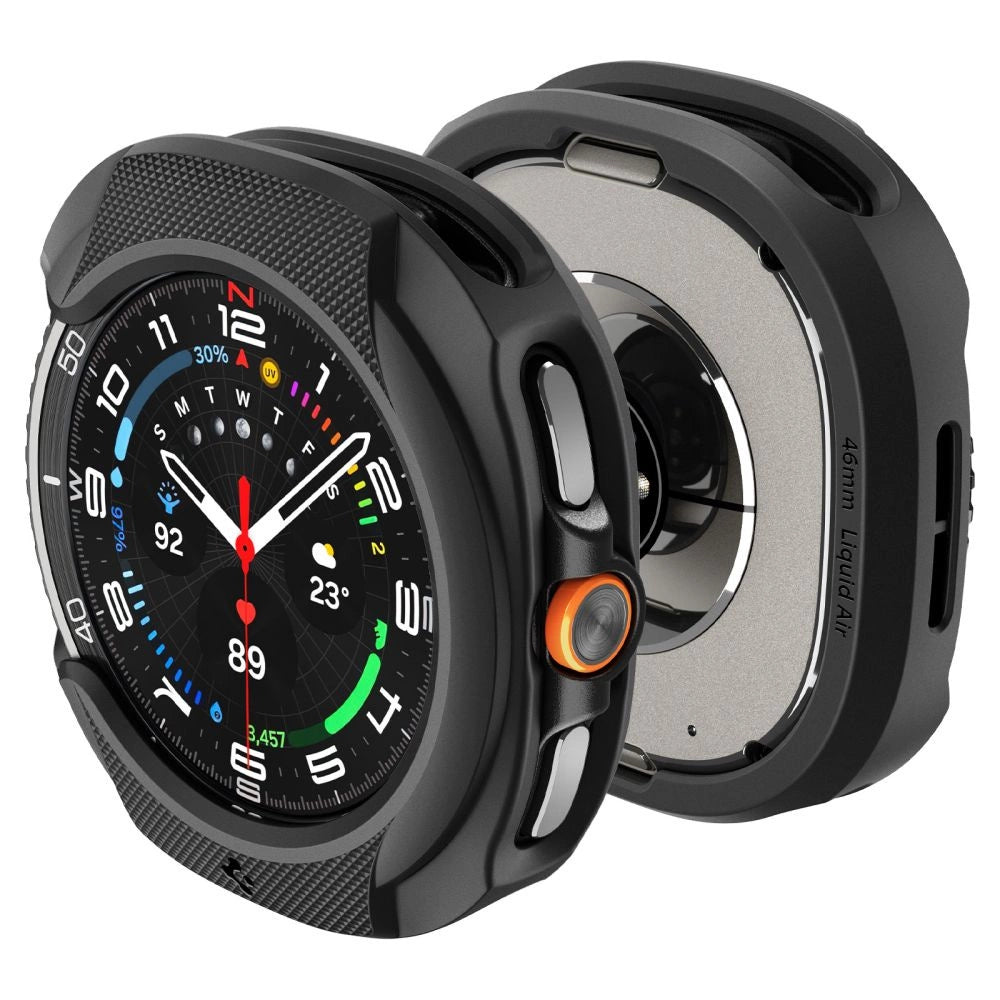 Spigen Liquid Air Case for Samsung Galaxy Watch 8 Classic 46mm - Black_0