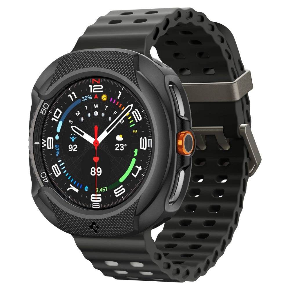 Spigen Liquid Air Case for Samsung Galaxy Watch 8 Classic 46mm - Black_1