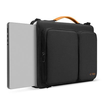 Tech-Protect Defender Bag for 15-16 Laptop - Black and Orange_2