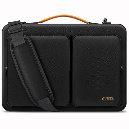 Tech-Protect Defender Bag for Laptop 13-14 - Black and Orange_0