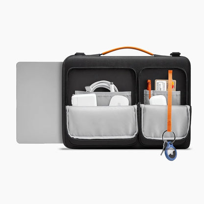 Tech-Protect Defender Bag for Laptop 13-14 - Black and Orange_5