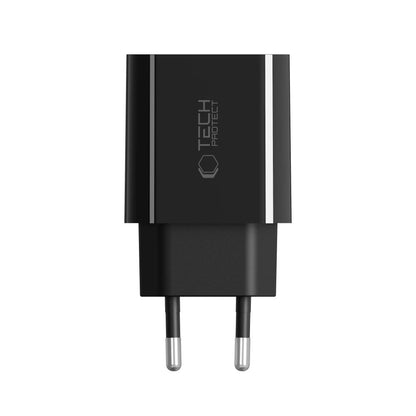 Tech-Protect NC20W USB-C 1-Port PD20W Wall Charger - Black_3